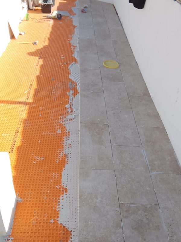 Etanchéité et terrasse extérieure